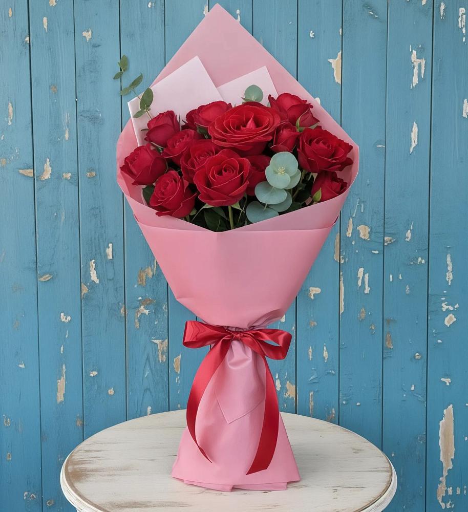 Букет цветов из: Розы в Стародеревянковской