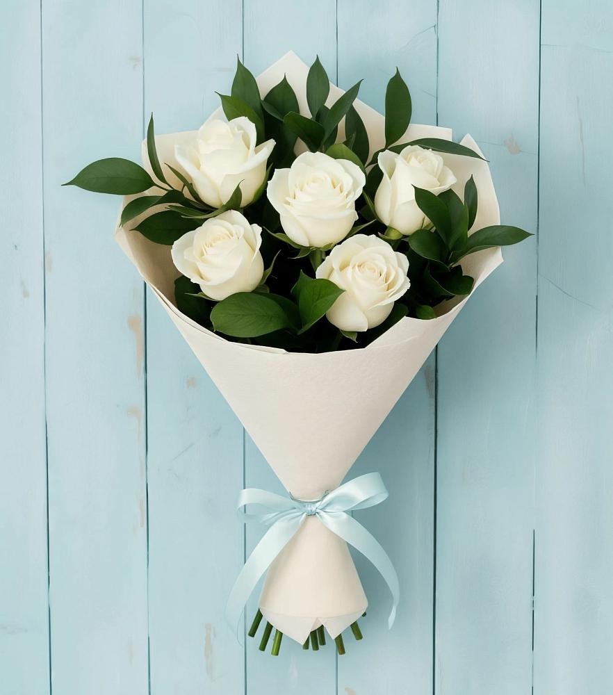 Букет цветов из: Розы в Стародеревянковской