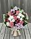 Букет цветов из: Альстромерии, Гвоздики, Розы и Хризантемы в Стародеревянковской