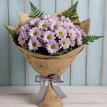 Букет цветов из:  Хризантемы #REPLACE_PRED# Стародеревянковской