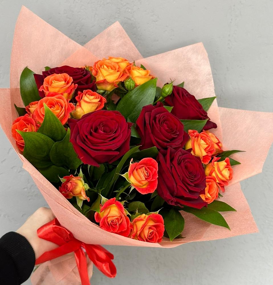 Букет Любовь и восторг в Стародеревянковской