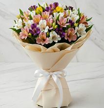 Букет цветов из:  Альстромерии в Стародеревянковской