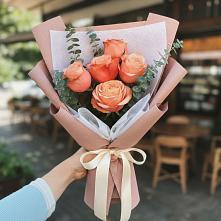 Букет цветов из:  Розы в Стародеревянковской