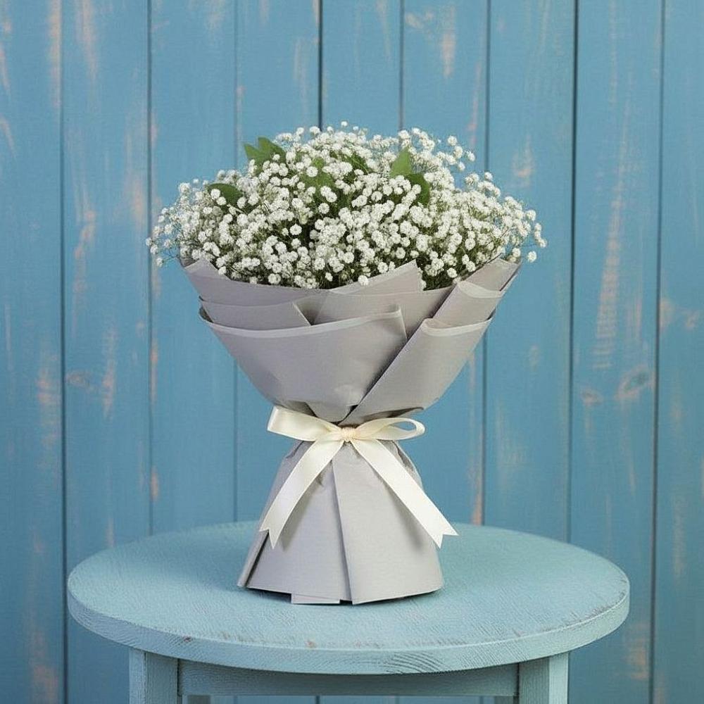 Букет цветов из: Гипсофила в Стародеревянковской