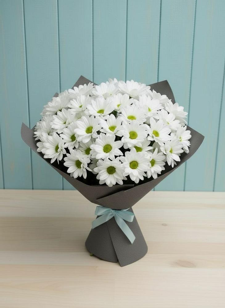 Букет цветов из: Хризантемы в Стародеревянковской