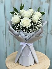 Букет цветов из:  Розы в Стародеревянковской