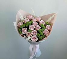 Букет цветов из:  Розы и Хризантемы в Стародеревянковской