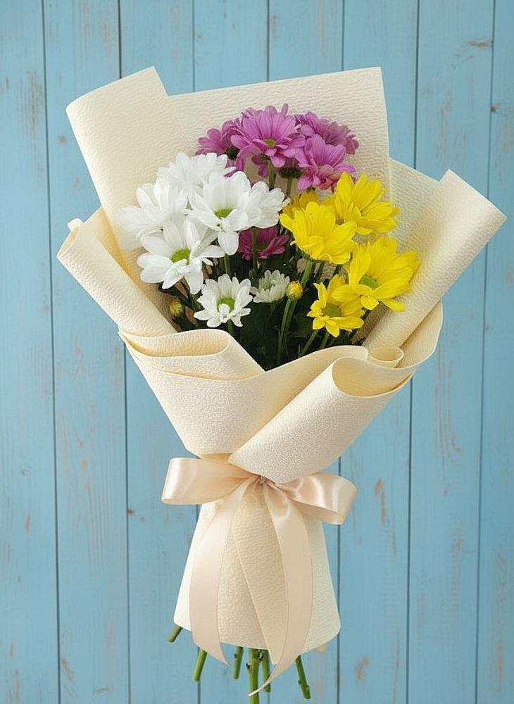 Букет цветов из: Хризантемы в Стародеревянковской