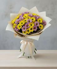 Букет цветов из:  Хризантемы в Стародеревянковской