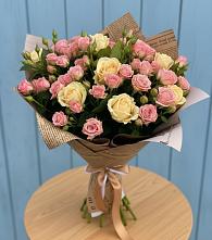 Букет цветов из:  Розы в Стародеревянковской