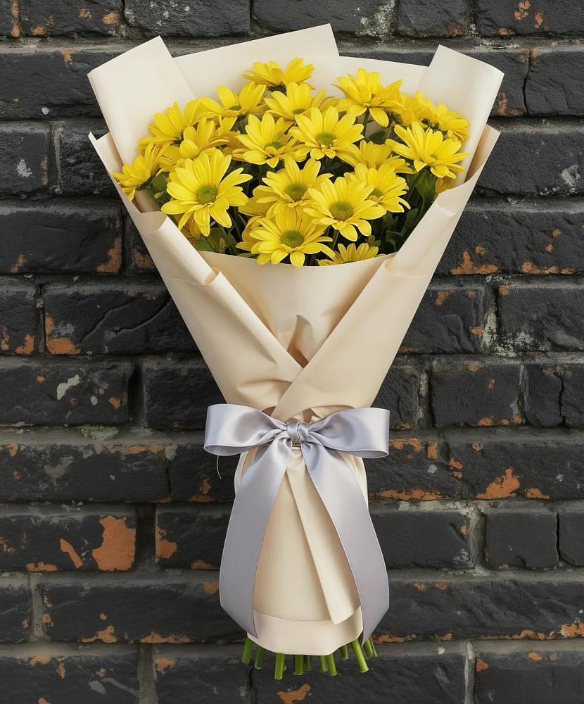 Букет цветов из: Хризантемы в Стародеревянковской
