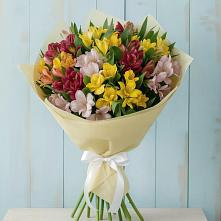 Букет цветов из:  Альстромерии в Стародеревянковской