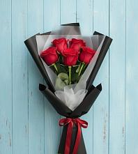 Букет цветов из:  Розы в Стародеревянковской