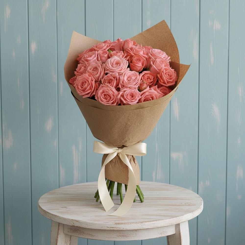 Букет цветов из: Розы в Стародеревянковской