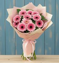 Букет цветов из:  Герберы в Стародеревянковской