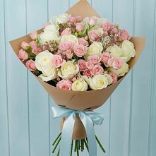 Букет цветов из:  Розы #REPLACE_PRED# Стародеревянковской