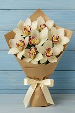 Букет цветов из:  Орхидеи и Розы в Стародеревянковской